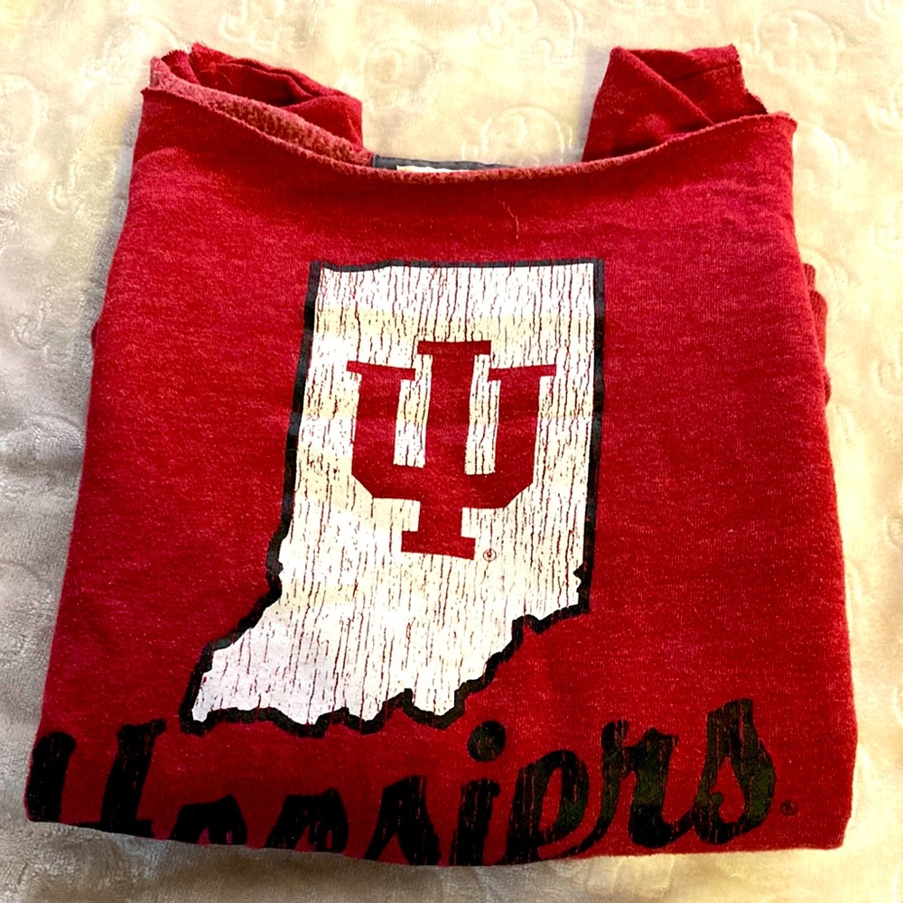 I have a sweatshirt it’s a Hoosier very comfortable used to be my favorite